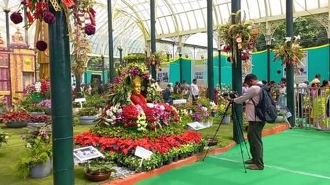 Lalbagh Flower Show | Floral Replica of Vidhana Soudha | ...