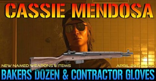 The Division 2: Cassie Mendoza RESET | BAKERS DOZEN! & CO...