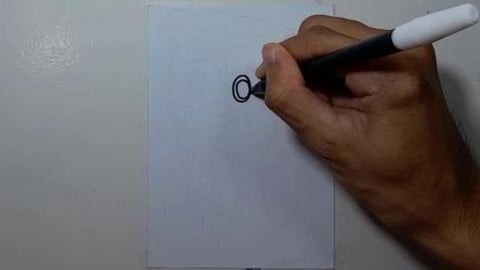 Drawing cute pizza character graffiti shorts