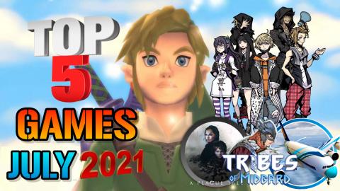 Top 5 Games For July 2021 & 1 FREE To Play Game (PS4, PS5...