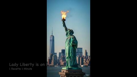 Lady Liberty is on Fire 