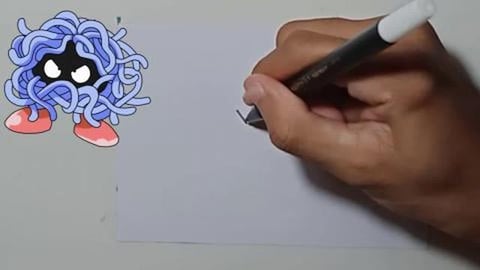 Drawing Pokemon TANGELA