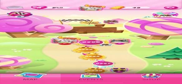 Candy crush: 21/6 gameplay (level 6290)