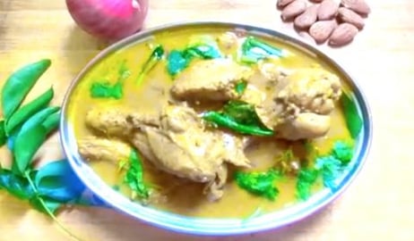 ALMOND CHICKEN CURRY || BY BB CHEF