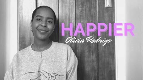 happier - olivia rodrigo cover