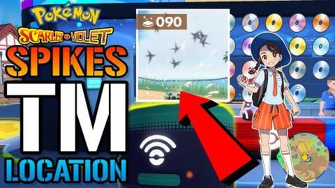 Pokemon Scarlet & Violet Ground "Spikes" TM! Where To Fin...