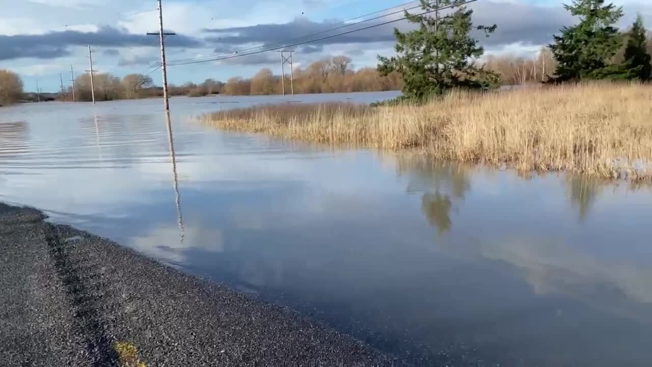 County's Slater Road remains under floodwater Bellingham Herald