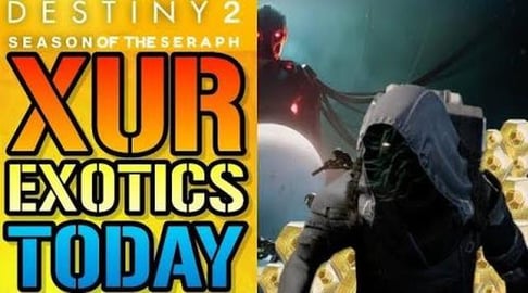 Destiny 2: XUR Location TODAY! Legendary, Armor & EXOTICS...