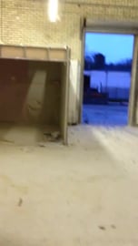 FORKLIFT DRIVER LOSES CONTROL AND DRIVE THROUGH WALL!