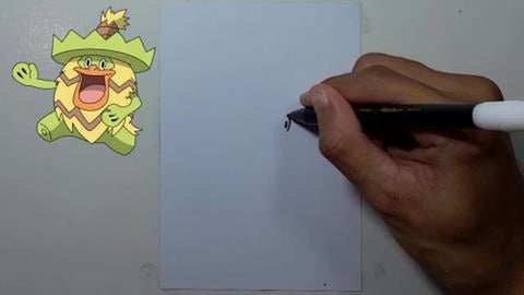 Drawing Pokemon LUDICOLO