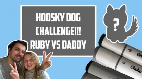 Father VS Daughter - Who did better?! - Husky Dog Marker ...