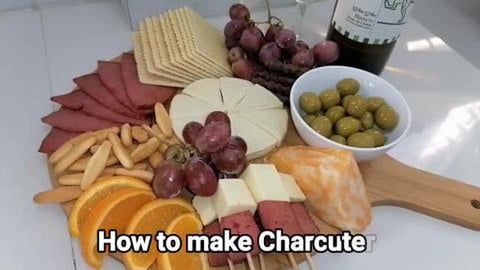 DIY CHARCUTERIE BOARD _ Cheese Board _ Glaze Board | Tast...
