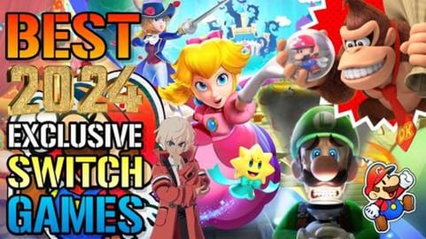 BEST Nintendo Switch Exclusives Games Releasing In 2024!