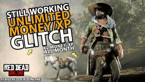 STILL WORKING Unlimited Money/XP Glitch in Red Dead Onlin...