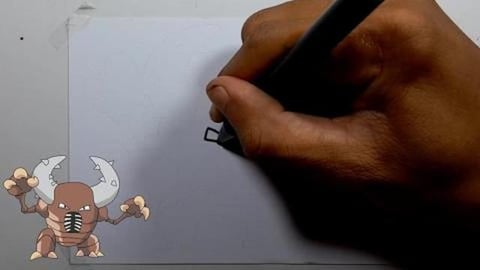 Drawing Pokemon PINSIR