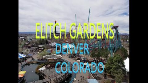AWESOME DAY AT ELITCH GARDENS IN DENVER AKA ELI...