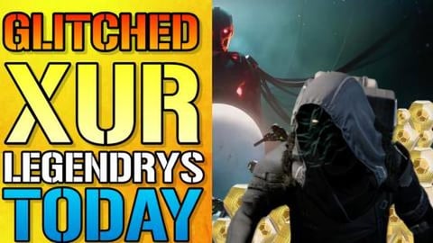 Destiny 2: GLITCHED XUR Is Here! Legendary Weapons & EXOT...