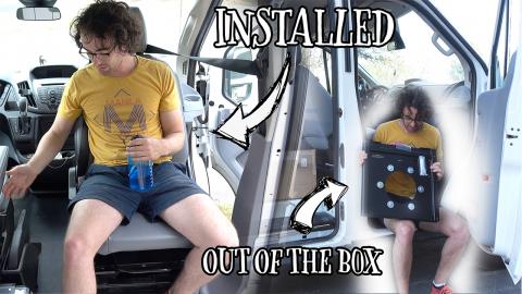 Upgrading Van Conversion with Passenger Swivel Seat