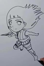 Drawing Hinata Anime shorts