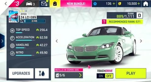 Asphalt 9: 8/10 Gearheads level 3