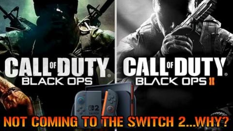 Call Of Duty: Black Ops 1 & 2 NOT Coming To The Nintendo ...