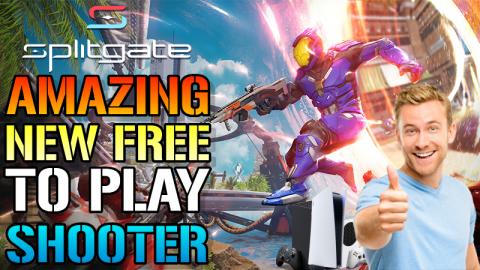 Splitgate: Amazing NEW HALO Inspired FREE To Play Game Is...