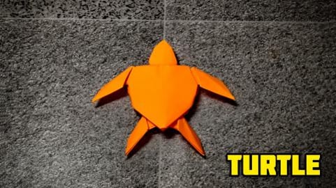 Origami Turtle | Origami tutorial | Paper craft