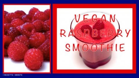 Vegan Raspberry Smoothie with Plant-Based Yogurt / Quick ...