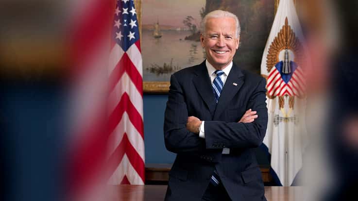 Official portrait of United States Vice President Joe Biden in his West Wing Office at the White House.