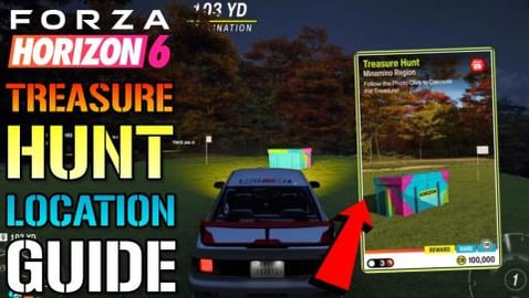 Forza Horizon 6: "Treasure Hunt" Guide! "Minamino Region"...