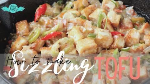 SIZZLING TOFU -  MAX`S RESTAURANT STYLE