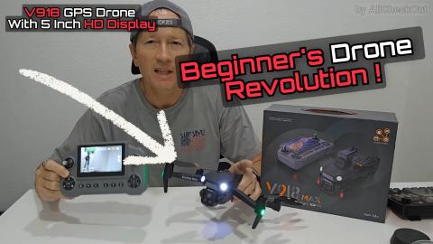 Best Budget GPS Drone? V918 Drone Real World Test & Hones...