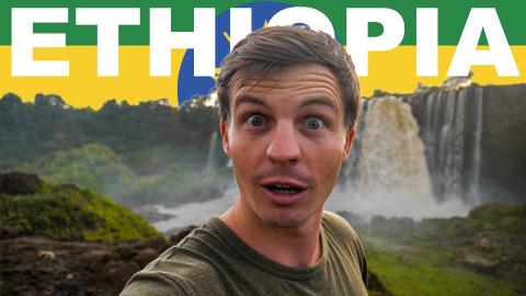 FIRST IMPRESSIONS OF ETHIOPIA (Blue Nile Falls Vlog)