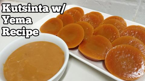 KUTSINTA WITH YEMA RECIPE | How to make Kutsinta | Taste ...
