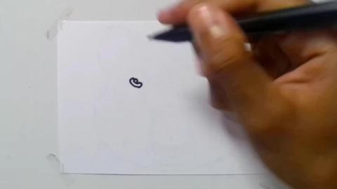 Drawing mascot head panda 2 shorts