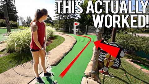 Elisha Gets An Epic Mini Golf Hole In One! - Part 3