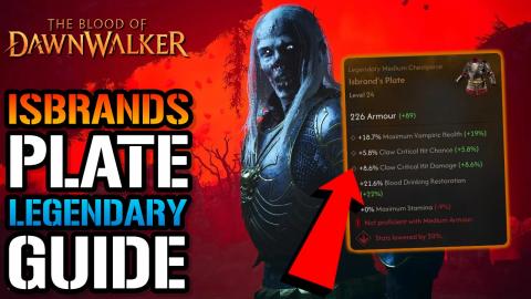 Isbrand's Plate_ Legendary Armor Guide! AMAZING Vampiric ...