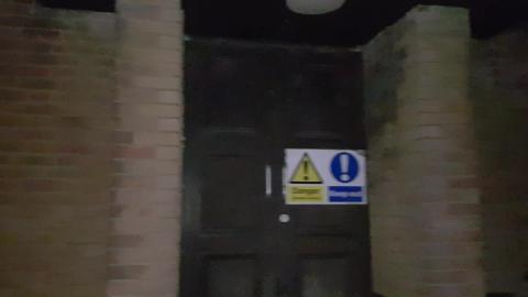 CREEPY WAR BASE AT NIGHT...