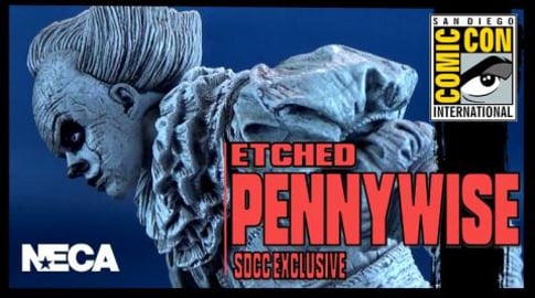 NECA Toys IT (2017) Etched Pennywise SDCC 2019 Exclusive ...