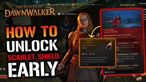 How To Unlock _Scarlet Shield_ Ability EARLY! EASY _Phial...