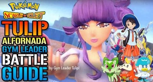 Pokemon: Scarlet & Violet "Tulip" Alfornada Gym Leader Ba...