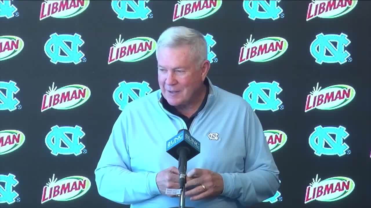 UNC's Mack Brown talks about rivalry game with NC State Raleigh News