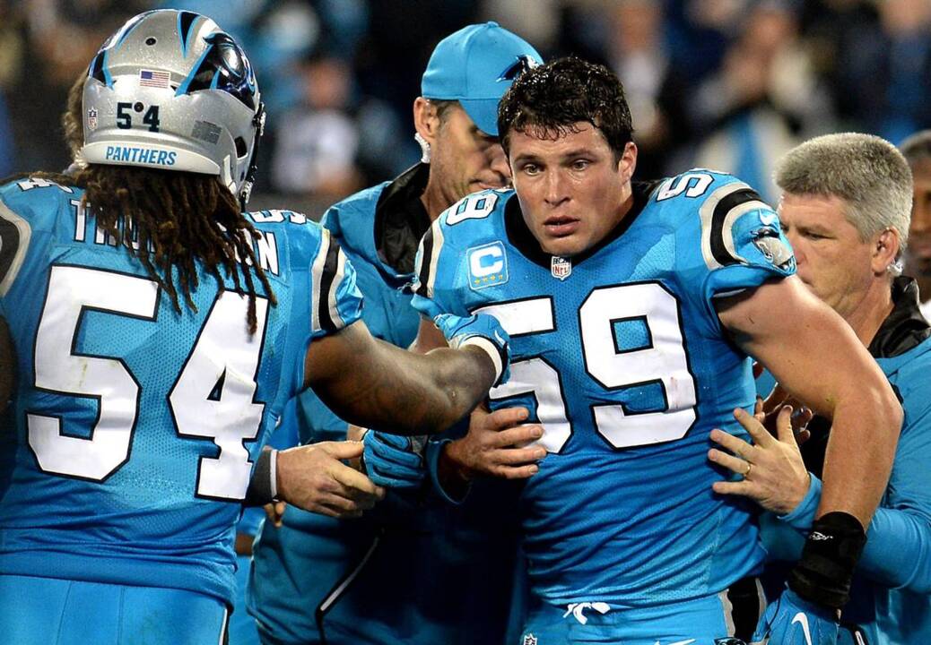 Panthers linebacker Luke Kuechly responds to CTE study findings