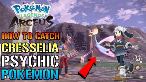 Pokemon Legends Arceus: How To Catch CRESSELIA! The EASY ...