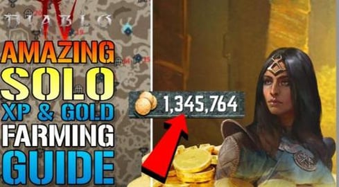 Diablo 4: Amazing NEW SOLO XP & GOLD FARM! + RESET Any Du...