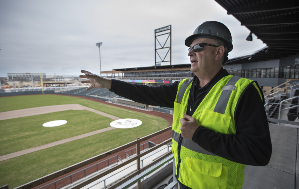 Marlins man attends Wichita Wind Surge home opener