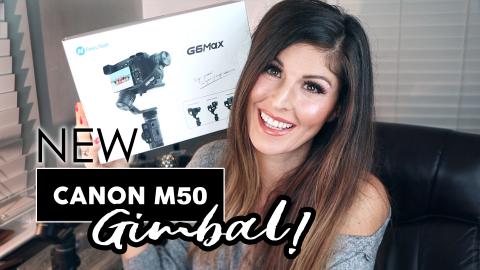 NEW Canon M50 GIMBAL! FeiyuTech G6 MAX Footage & Review