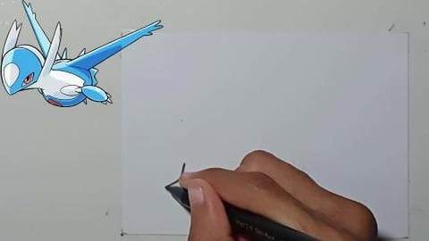 Drawing Pokemon LATIOS