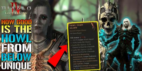 Diablo 4: "Howl From Below" Unique Gloves! How Good Is Th...