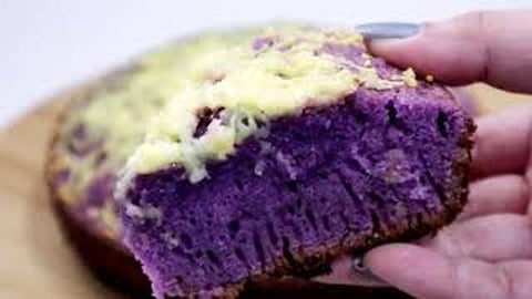 RICE COOKER UBE CAKE _ Filipino Recipe | Taste Buds PH
